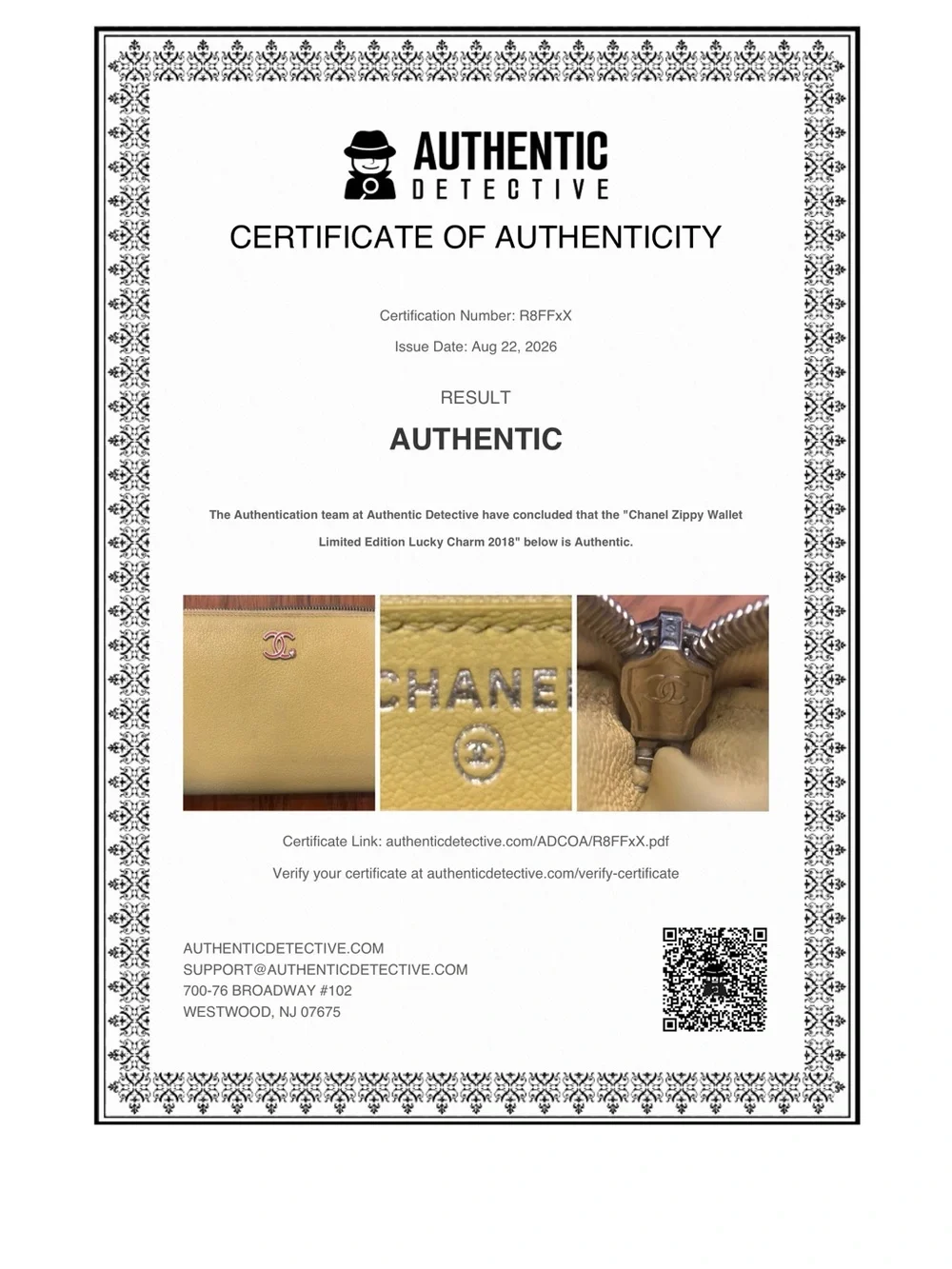 Archival Chanel Lucky Clover 🍀 Limited Series Wallet Full Kobe Boutique Set 🍀
